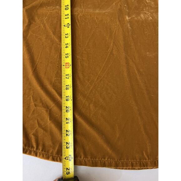 Velvet Peasant Top M Cottagecore Whimsigoth Cabincore Boho Romantic Poet 90s - Picture 12 of 13